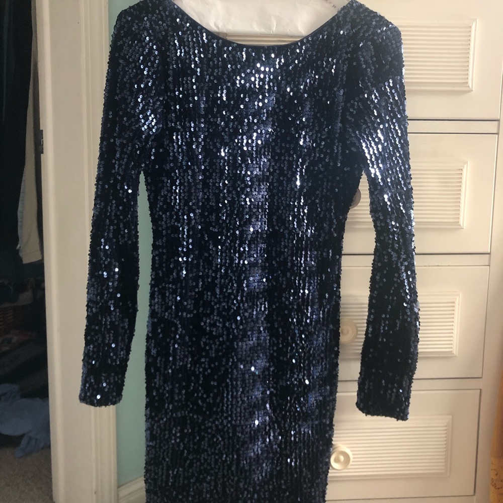 AS U WISH sequin dress